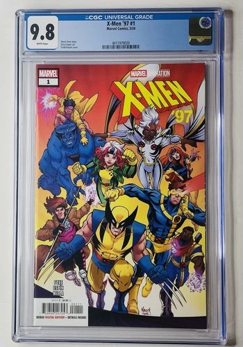 X-MEN '97 #1 CGC 9.8 Graded Nauck Cover (A) 1st Print Animated Series