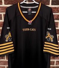 Vtg REEBOK Official HAMILTON TIGER-CATS Football JERSEY Mens XL CFL Ti-Cats NWOT