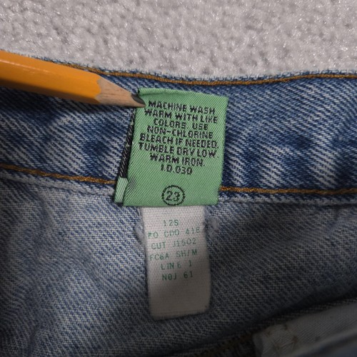 Vintage Gitano Jeans Womens 12 Short High Rise Tapered Denim Classic 90s Pants - Picture 8 of 17
