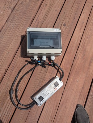 Waterproof Sonoff Controller Box And Meanwell LED Driver