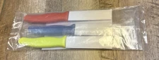 Pampered Chef Kitchen Paring Knife 3-Pc Set 100035 New
