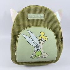 Disney Peter Pan Tinkerbell Corduroy Mini Backpack With Wings Bioworld