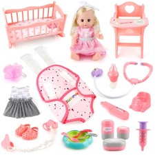 Valentines Day Gifts for , Baby Doll Playsets, Baby Doll with Accessories Set...