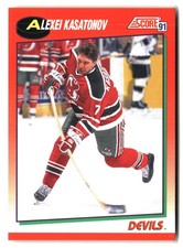 1991-92 Score Canadian English #194 Alexei Kasatonov