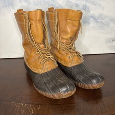 Vintage LL Bean Maine Hunting Shoe Men s 9 M 10 Hunting Duck Boots Made In USA