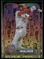 2024 Topps #642 Jordan Walker Holiday Statue of Liberty