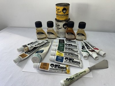 Bob Ross Ölfarben / Winsor & Newton Lackverdünner  .. GEBRAUCHT Restposten B9