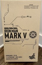 Hot Toys MMS400 - D18 Iron Man Mark V Diecast 1/6 Figure MCU Marvel Avengers NIB