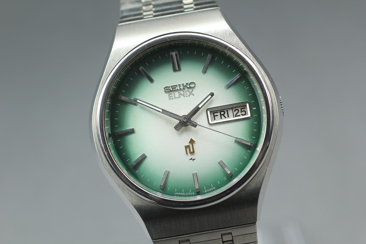 SEIKO ELNIX エルニクス デイデイト 0703-8040 腕時計 Seiko Elnix – Veteran Times Int
