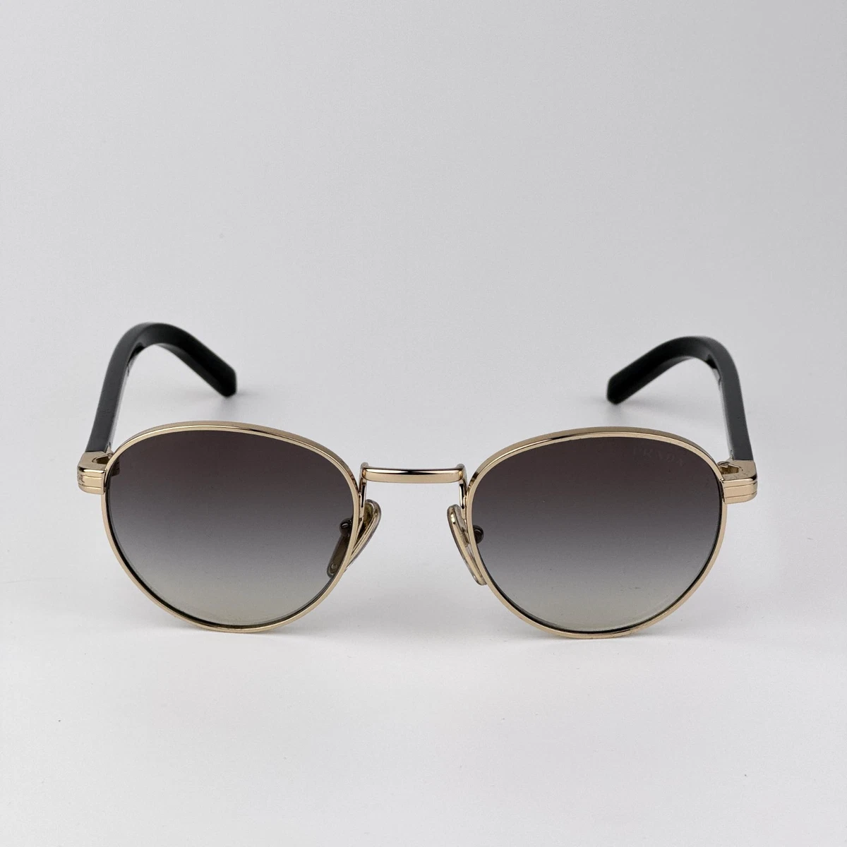 PRADA Gold Round Sunglasses for Men | eBay display picture 2