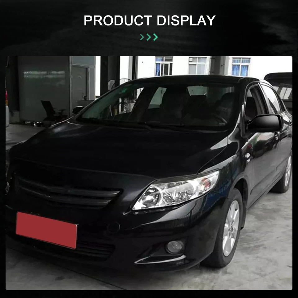 Espejo retrovisor eléctrico para pasajero derecho desplegable negro para Toyota Corolla 2003-2008 al por mayor Foto 2 de 4