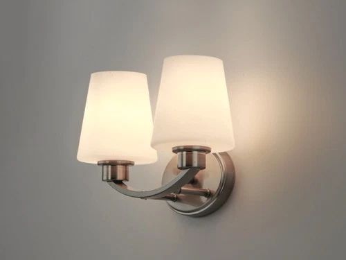 Maxim 11832SW Shelter 2 Light 13"W Bathroom Vanity Light - Picture 5 of 12