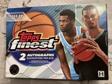 2023-24 TOPPS FINEST BASKETBALL HOBBY BOX - Wembanyama RC Year (see Description)