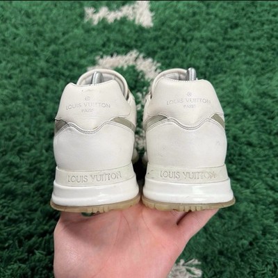 Size 8.5 - Louis Vuitton Run Away Sneaker White Iridescent for