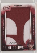 2013-14 Panini Prime Prime Colors Numbers 13/15 Mikkel Boedker #PC-MBO 0c3