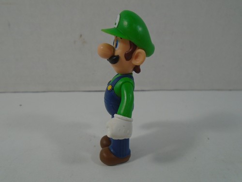 NINTENDO--SUPER MARIO--2.5" LUIGI MINI FIGURE (LOOK) ARMS TO SIDE - Bild 2 von 5
