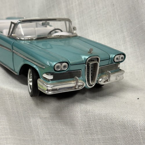 1958 Edsel Citation Convertible Road Signature Light Green 1/18 - Picture 3 of 14