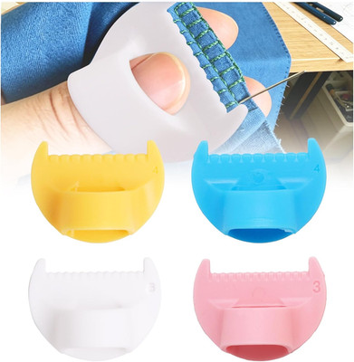 4 Pcs Edge Stitch Lock & Sewing Gauge Set, 3Mm/4Mm Edge Sewing Locking Tool