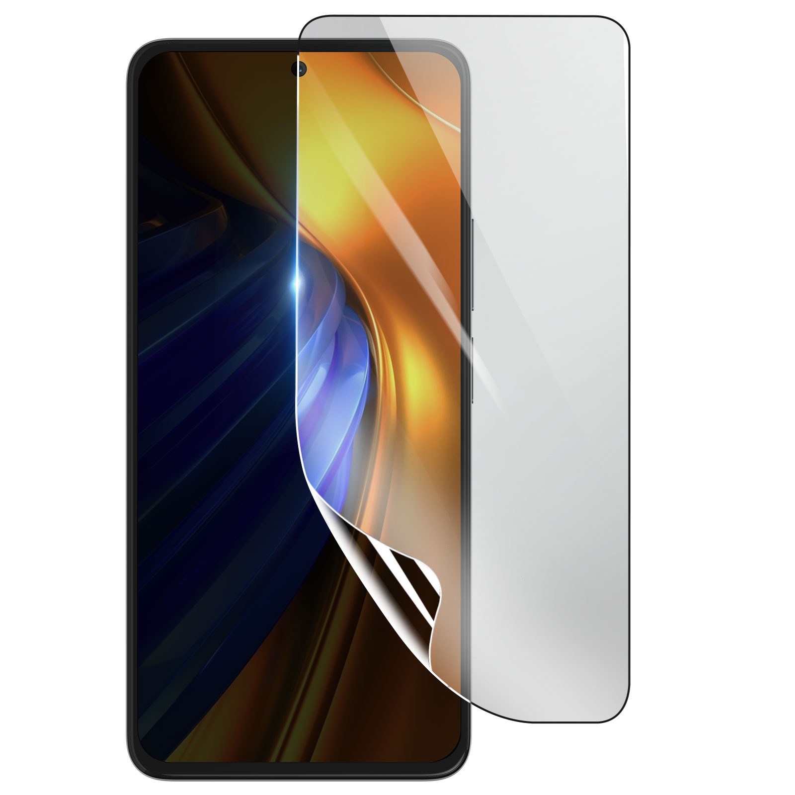Protection écran hydrogel pour Xiaomi Poco F4 film de protection transparent antichoc ultra fin