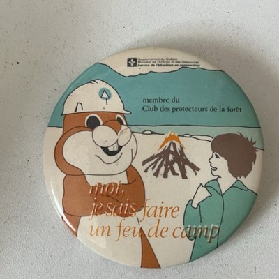 Moi je sais faire un feu de camp Club des Protecteurs de la Forêt