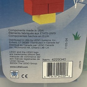 LEGO Quatro: Small Quatro Bucket (5355) Complete 2004