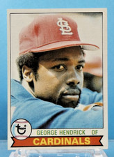 1979 Topps #175 - George Hendrick - St. Louis Cardinals - Near Mint