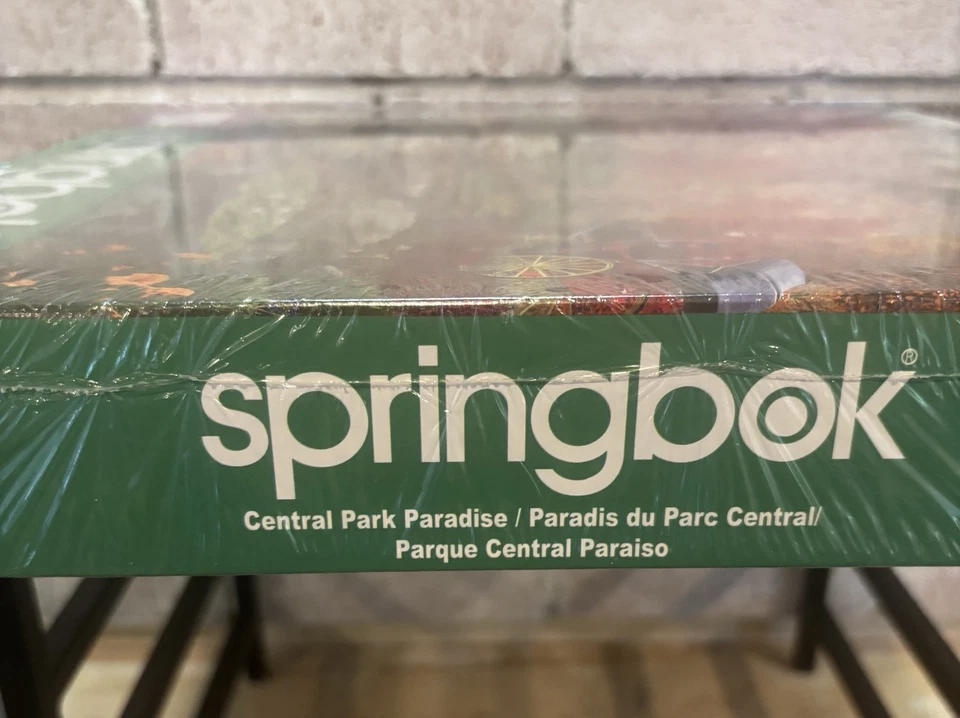 Jigsaw Puzzle Springbok Central Park Paradise 1500 Piece New/Sealed - Image 3 of 4