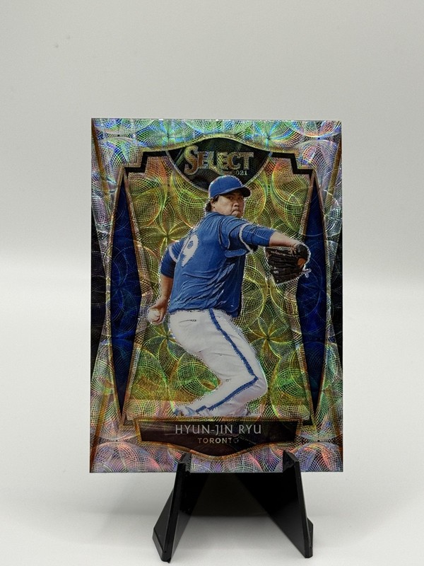 2021 Panini Select Premier Scope Prizm Hyun-Jin Ryu #192