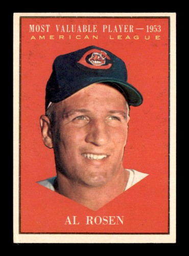 1961 Topps #474 Al Rosen MVP EX+ X3040131 | eBay
