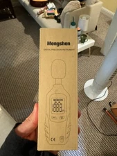Mengshen Decibel Meter, Digital Sound Level Meter Handheld Audio Noise SPL Me...