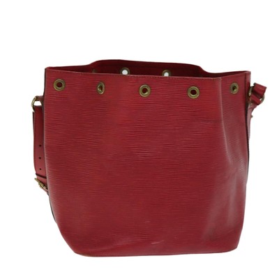 LOUIS VUITTON Epi Petit Noe Shoulder Bag Red M44107 LV Auth 73920