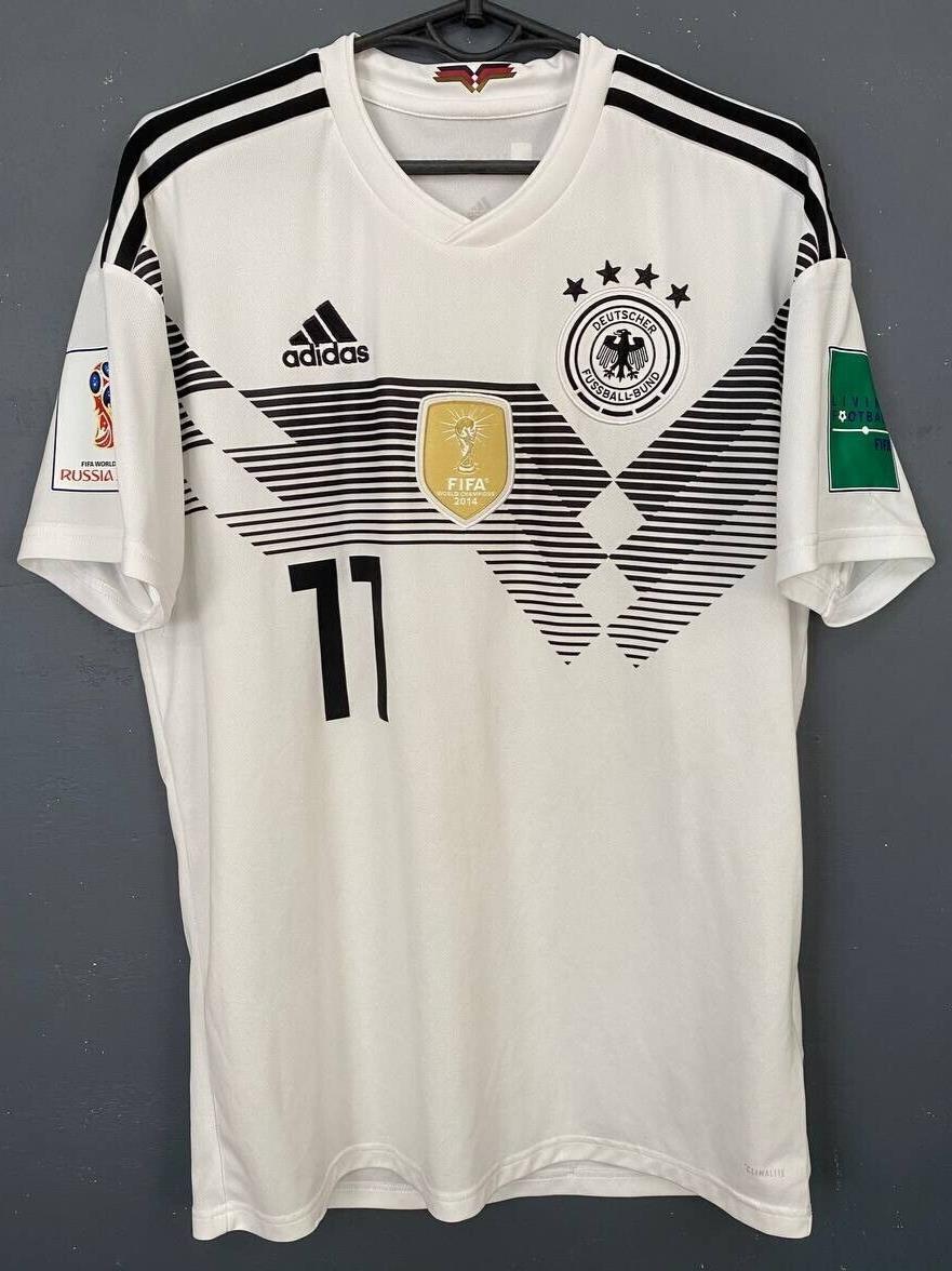 MEN'S REUS #11 GERMANY 2018/2019 DEUTSCHLAND SOCCER FOOTBALL SHIRT