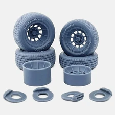 1/24 Resin 15 inch American Racing Vector Wheels, BFGoodrich Radial T/A Tires