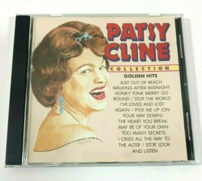 Patsy Cline CD Collection Golden Hits West Germany Import Walking After Midnight