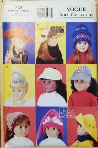 Vogue Doll Clothes Sewing Patterns 18" American Girl + Other sizes 160 U-Pick - Picture 11 of 115