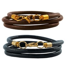 Lederkette Lederarmband 4 - 6