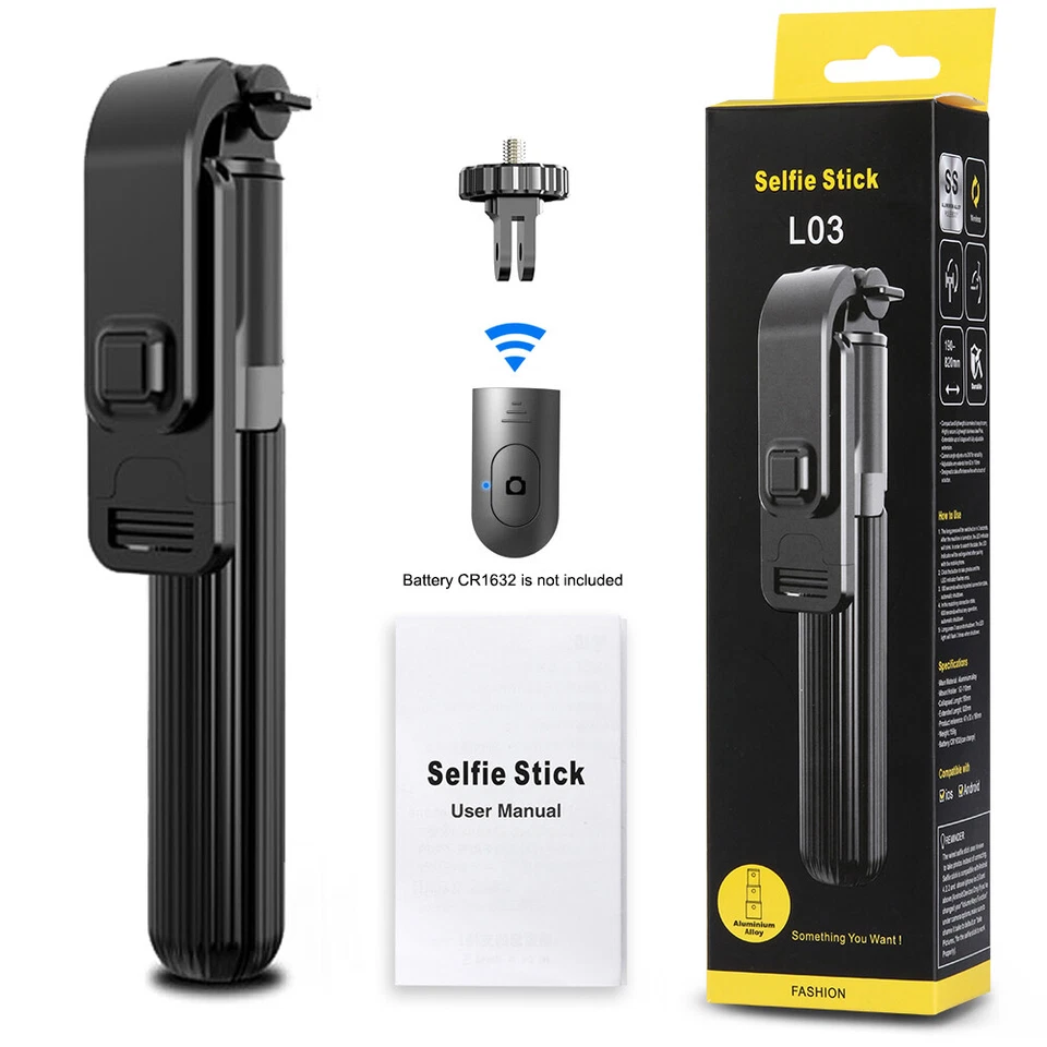 Селфи палка штатив Bluetooth беспроводной пульт дистанционного управления стойка для iPhone 13 Pro Max 12 11 - Изображение 2 из 4