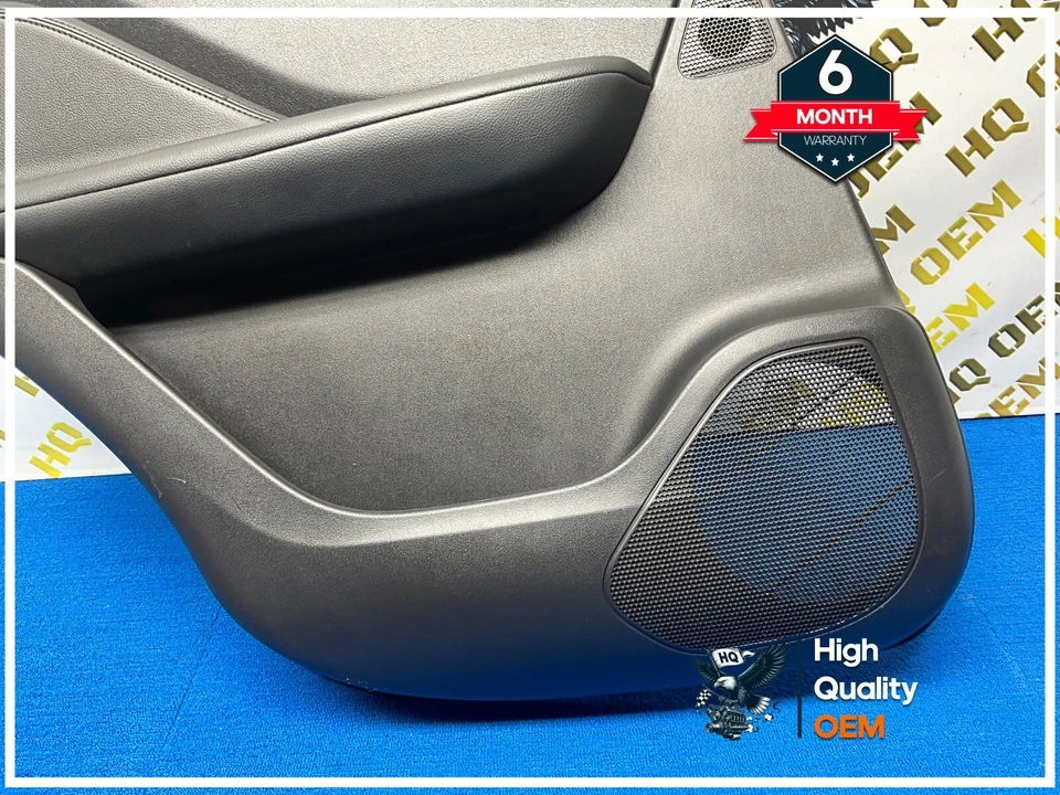 2017-2020 JAGUAR F-PACE REAR LEFT SIDE INTERIOR DOOR PANEL TRIM COVER PANEL OEM - Image 4 of 4