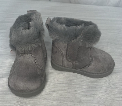 Wonder Nation Cute Baby boots. Soft, ComfortableEasy on/off Size 2 NWT Boot Fur