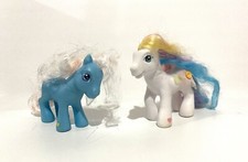 My Little Pony Daffidazey Rainbow Hair Pink Sparkling Hair Lot of 2- Retired