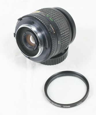 Minolta MD Macro Rokkor 50mm f/3.5 Lens 08519 | eBay