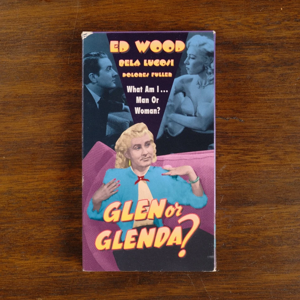 Glen or Glenda? (1953) - VHS Drama - Ed Wood - NEAR PERFECT CONDITION Foto 2 de 4