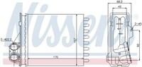 Nissens 76512 WäRmetauscher, Innenraumheizung FüR Dacia Renault