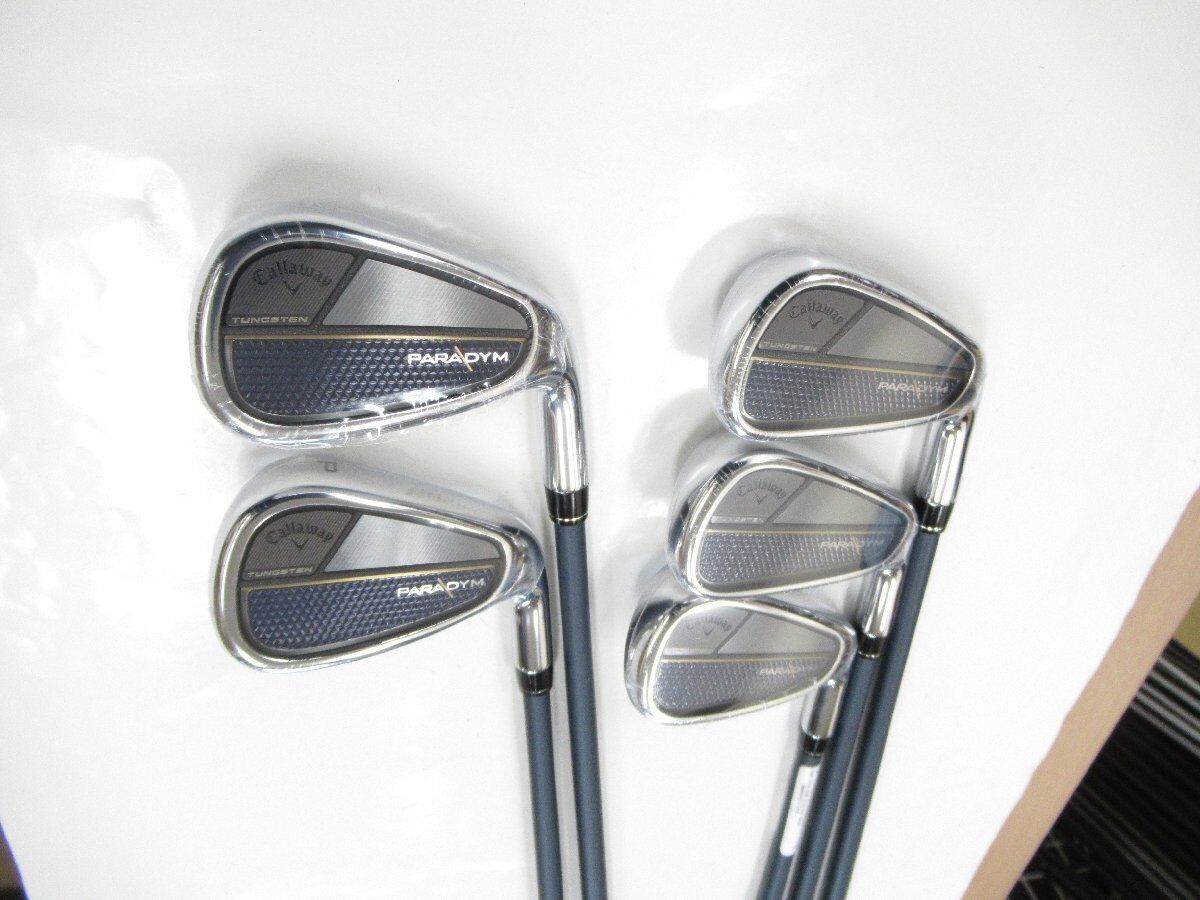 MINT Golf Iron Set Callaway PARADYM 2023 VENTUS TR 5 for CW MINT Golf Iron Set Callaway PARADYM 2023 VENTUS TR 5 for CW