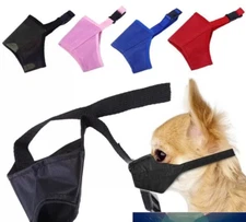 MUZZLE Dog Pet anti bite chew Safety calming Harness no biting chewing barking