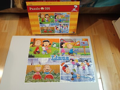 Peanuts Linus Vintage - Puzzle 500 Teile  -  - vollständig