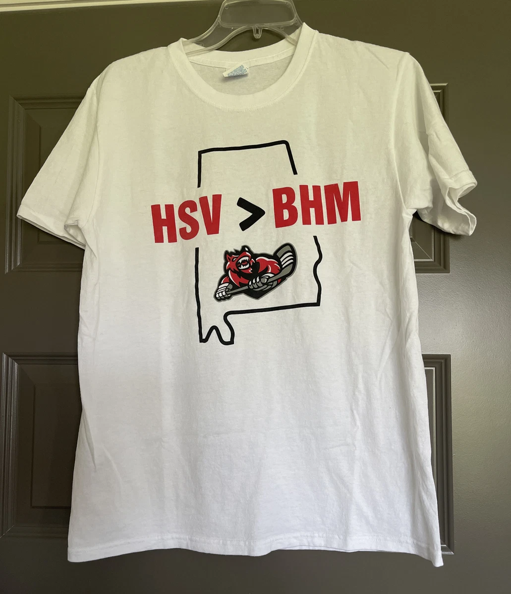 Huntsville Havoc Hockey Minor League Hockey T Shirt Adult Medium