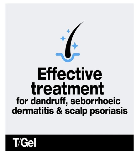 Neutrogena T/Gel Therapeutic Shampoo 250ml Best Hair Treatments medicated shampo - Picture 8 of 12