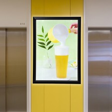 24"x33" LED Light Box Backlit Movie Poster Art Picture Frame Advertising Display