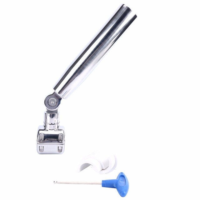 Adjustable Stainless Ttop Clampon Outrigger Rod Holder for 13/8" to 13/4"US eBay